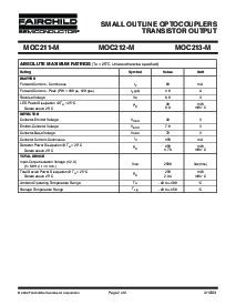 浏览型号MOC211的Datasheet PDF文件第2页