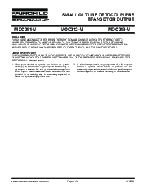 浏览型号MOC211的Datasheet PDF文件第9页