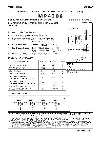 浏览型号MP4208的Datasheet PDF文件第1页