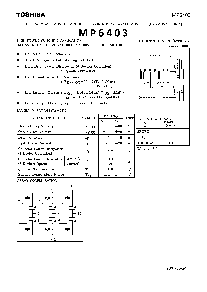 浏览型号MP6403的Datasheet PDF文件第1页