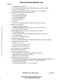 浏览型号MPC5200BV400的Datasheet PDF文件第2页