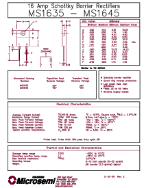 浏览型号MS1645的Datasheet PDF文件第1页