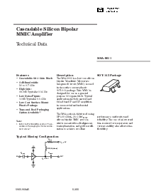 浏览型号MSA-0611-TR1的Datasheet PDF文件第1页