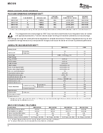 浏览型号MSC1210Y2PAGT的Datasheet PDF文件第2页