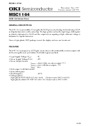 浏览型号MSC1164的Datasheet PDF文件第1页