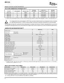 浏览型号MSC1210的Datasheet PDF文件第2页