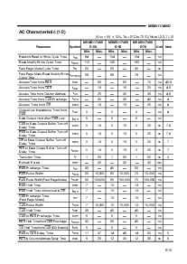 浏览型号MSM5117405D的Datasheet PDF文件第6页