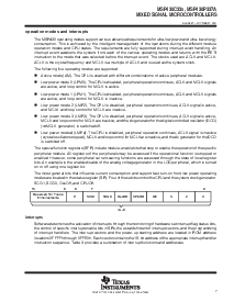 浏览型号MSP430C336的Datasheet PDF文件第7页