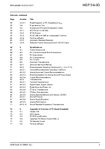 浏览型号MSP34X0G的Datasheet PDF文件第3页