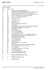 浏览型号MSP34X0G的Datasheet PDF文件第4页