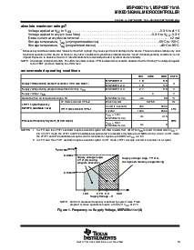浏览型号MSP430F1101AIRGET的Datasheet PDF文件第13页
