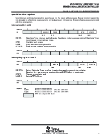 浏览型号MSP430F1111AIPW的Datasheet PDF文件第7页