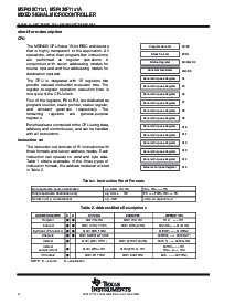浏览型号MSP430F1121AIPWR的Datasheet PDF文件第4页