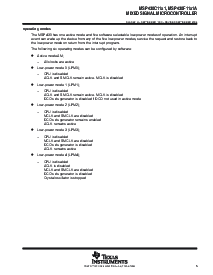 浏览型号MSP430F1121AIRGET的Datasheet PDF文件第5页