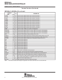 浏览型号MSP430C412的Datasheet PDF文件第6页
