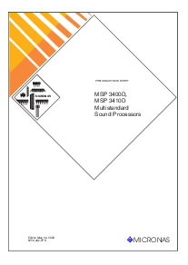 浏览型号MSP3400D的Datasheet PDF文件第1页