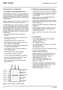 浏览型号MSP3400D的Datasheet PDF文件第6页