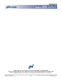 浏览型号MT46V16M16的Datasheet PDF文件第8页