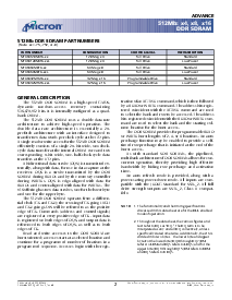 浏览型号MT46V32M16TG-75的Datasheet PDF文件第2页