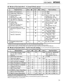 浏览型号MT8812AP的Datasheet PDF文件第5页