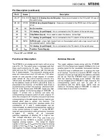浏览型号MT8816的Datasheet PDF文件第3页