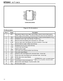浏览型号MT8840AS的Datasheet PDF文件第2页