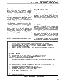 浏览型号MT8880CP/CP-1的Datasheet PDF文件第7页