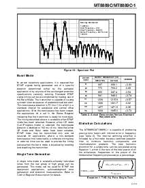 浏览型号MT8889CE的Datasheet PDF文件第7页