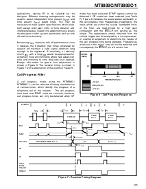 浏览型号MT8888CN-1的Datasheet PDF文件第5页