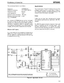 浏览型号MT8843AS的Datasheet PDF文件第5页