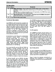 浏览型号MT88E39的Datasheet PDF文件第3页