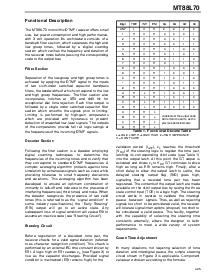 浏览型号MT88L70AS的Datasheet PDF文件第3页