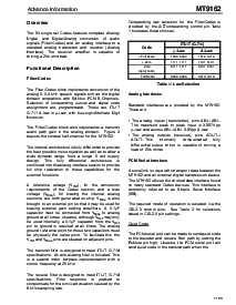 浏览型号MT9162AE的Datasheet PDF文件第3页
