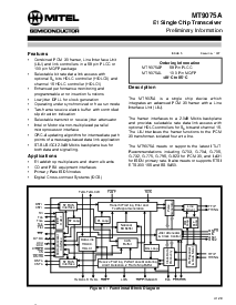 浏览型号MT9075AL的Datasheet PDF文件第1页