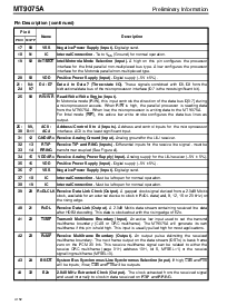 浏览型号MT9075AL的Datasheet PDF文件第4页