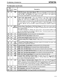 浏览型号MT9075AL的Datasheet PDF文件第5页