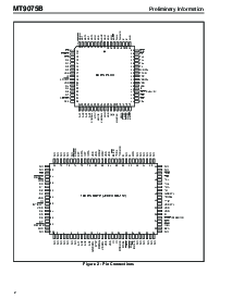 浏览型号MT9075BP的Datasheet PDF文件第2页