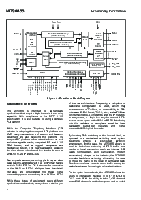 浏览型号MT90866AG的Datasheet PDF文件第2页