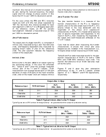 浏览型号MT9042AP的Datasheet PDF文件第7页
