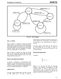 浏览型号MT90710AP的Datasheet PDF文件第9页