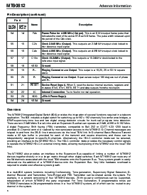 浏览型号MT90812AL的Datasheet PDF文件第6页