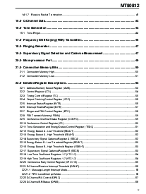 浏览型号MT90812AL的Datasheet PDF文件第9页