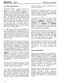 浏览型号MT90733的Datasheet PDF文件第6页