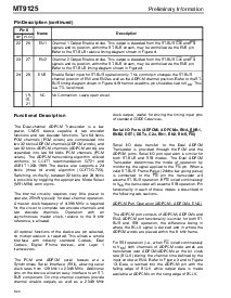 浏览型号MT9125AP的Datasheet PDF文件第4页