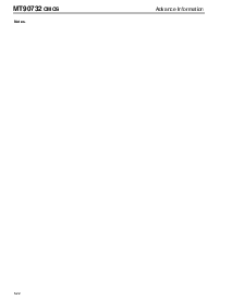 浏览型号MT90732的Datasheet PDF文件第8页