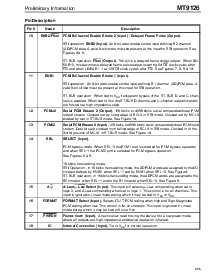 浏览型号MT9126AS的Datasheet PDF文件第3页