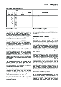 浏览型号MT90823AB的Datasheet PDF文件第7页
