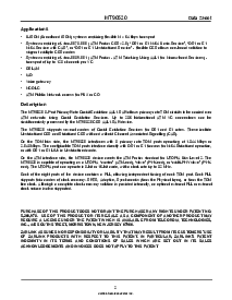 浏览型号MT90520的Datasheet PDF文件第2页