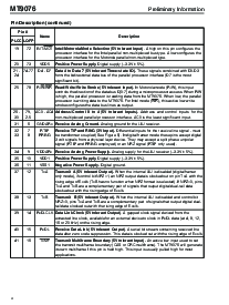 浏览型号MT9076AP的Datasheet PDF文件第4页