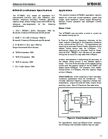 浏览型号MT9042CP的Datasheet PDF文件第13页